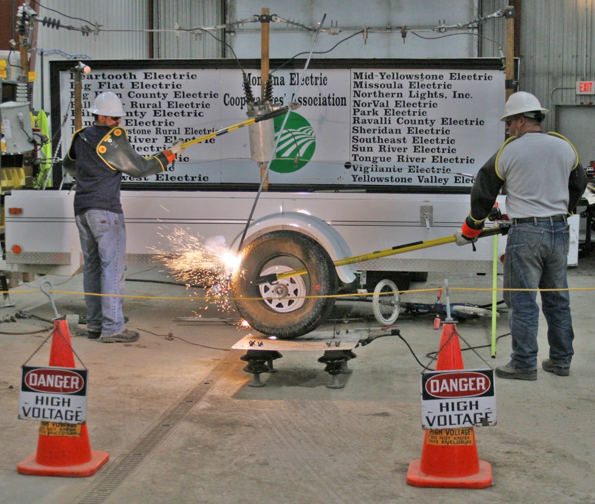 High Voltage Safety Trailer